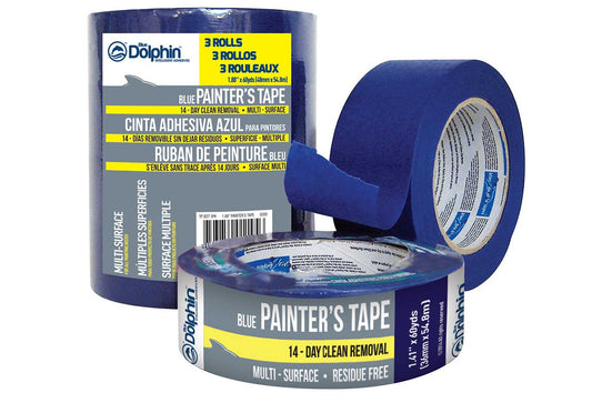 Blue Dolphin Blue Painter's Tape