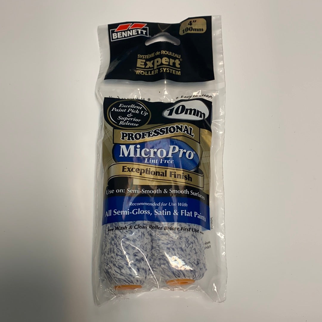 Bennett 2 PK 4" Micropro rollers used with 1 single bar style roller cage